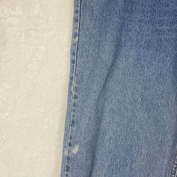 Vintage 90s Levis 550 Jeans Mens Size 36x34 Straight Leg Relaxed Fit Orange Tab - Picture 7 of 16